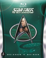 Star Trek: The Next Generation: Seizoen 4 (Blu-ray Movie), temporary cover art