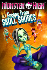 Monster High: Escape from Skull Shores (Blu-ray Movie), temporary cover art