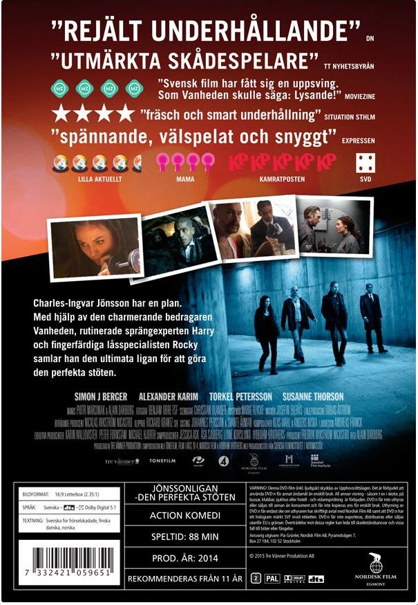 Jonssonligan Den Perfekta Stoten Blu Ray Release Date May 25