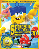 The SpongeBob Movie: Sponge Out of Water 3D (Blu-ray Movie), temporary cover art