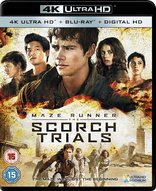 Maze Runner: The Scorch Trials 4K (Blu-ray Movie)