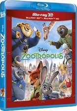 Zootopia 3D (Blu-ray Movie)