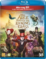 Alice Through the Looking Glass 3D (Blu-ray Movie)