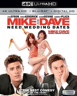 Mike and Dave Need Wedding Dates 4K (Blu-ray Movie)