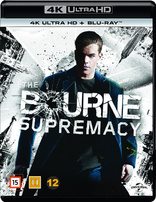 The Bourne Supremacy 4K (Blu-ray Movie)