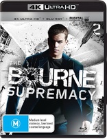 The Bourne Supremacy 4K (Blu-ray Movie)