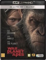 War for the Planet of the Apes 4K (Blu-ray Movie)