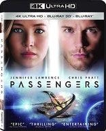 Passengers 4K + 3D (Blu-ray Movie)