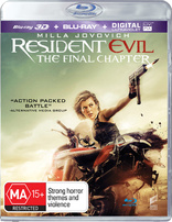 Resident Evil: The Final Chapter 3D (Blu-ray Movie)