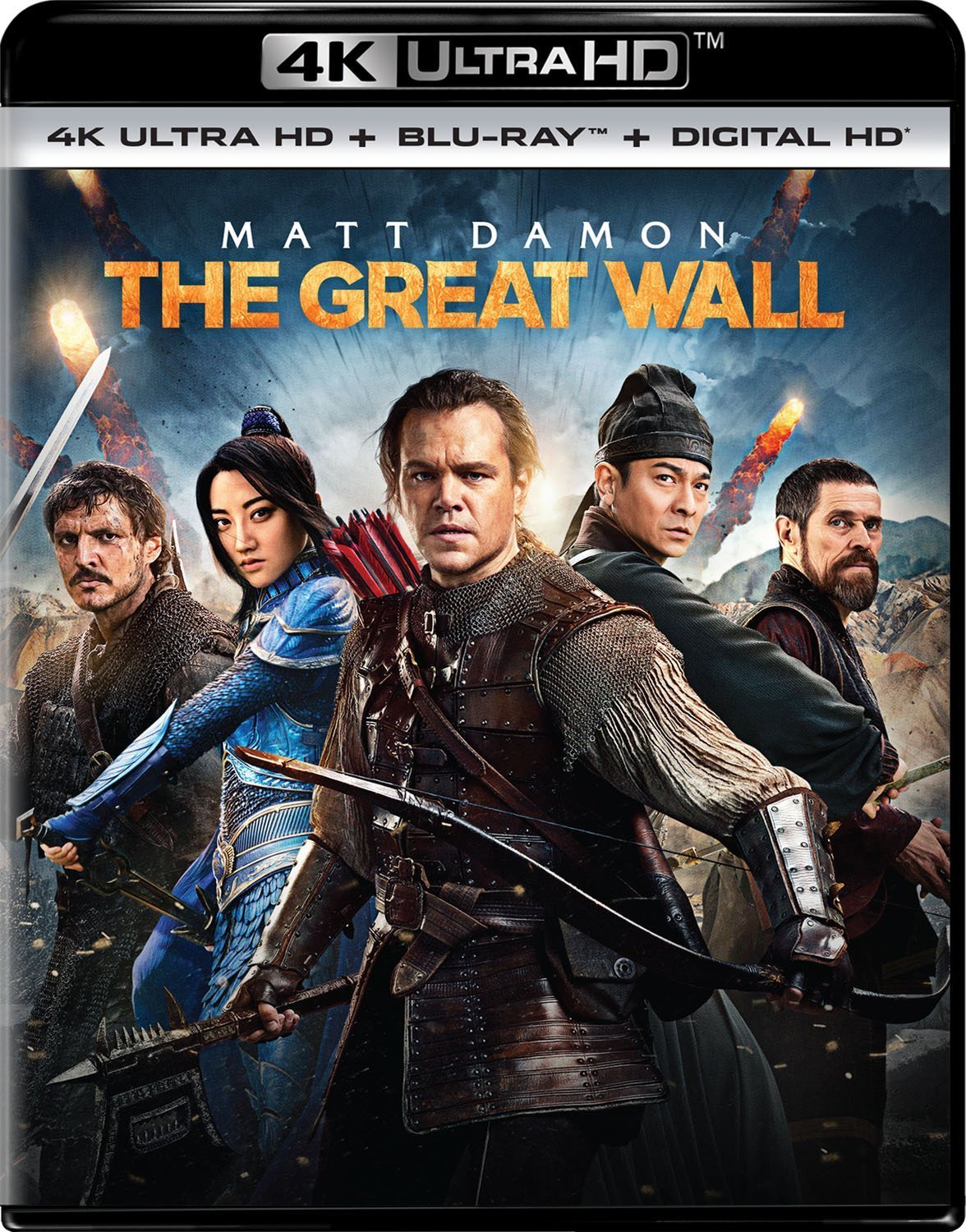 The Great Wall (2016) 2160p HDR 10bit BluRay x265 HEVC [Org DD 5.1 Hindi + DD 5.1 English] ESubs ~ {RoCK-HD-STAr}