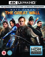 The Great Wall 4K (Blu-ray Movie)