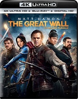 The Great Wall 4K (Blu-ray Movie)