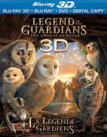 Legend of the Guardians: The Owls of Ga'Hoole 3D / Les Gardiens De Ga'Hoole (Blu-ray Movie), temporary cover art