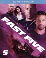 Fast Five Extended Edition + The Fate of the Furious Fandango Cash (Blu-ray Movie)
