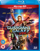 Guardians of the Galaxy, Vol. 2 3D (Blu-ray Movie)