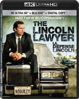 The Lincoln Lawyer 4K (Blu-ray Movie)