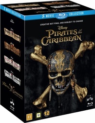 Pirates Of The Caribbean 1 5 Box Set Blu Ray Norway