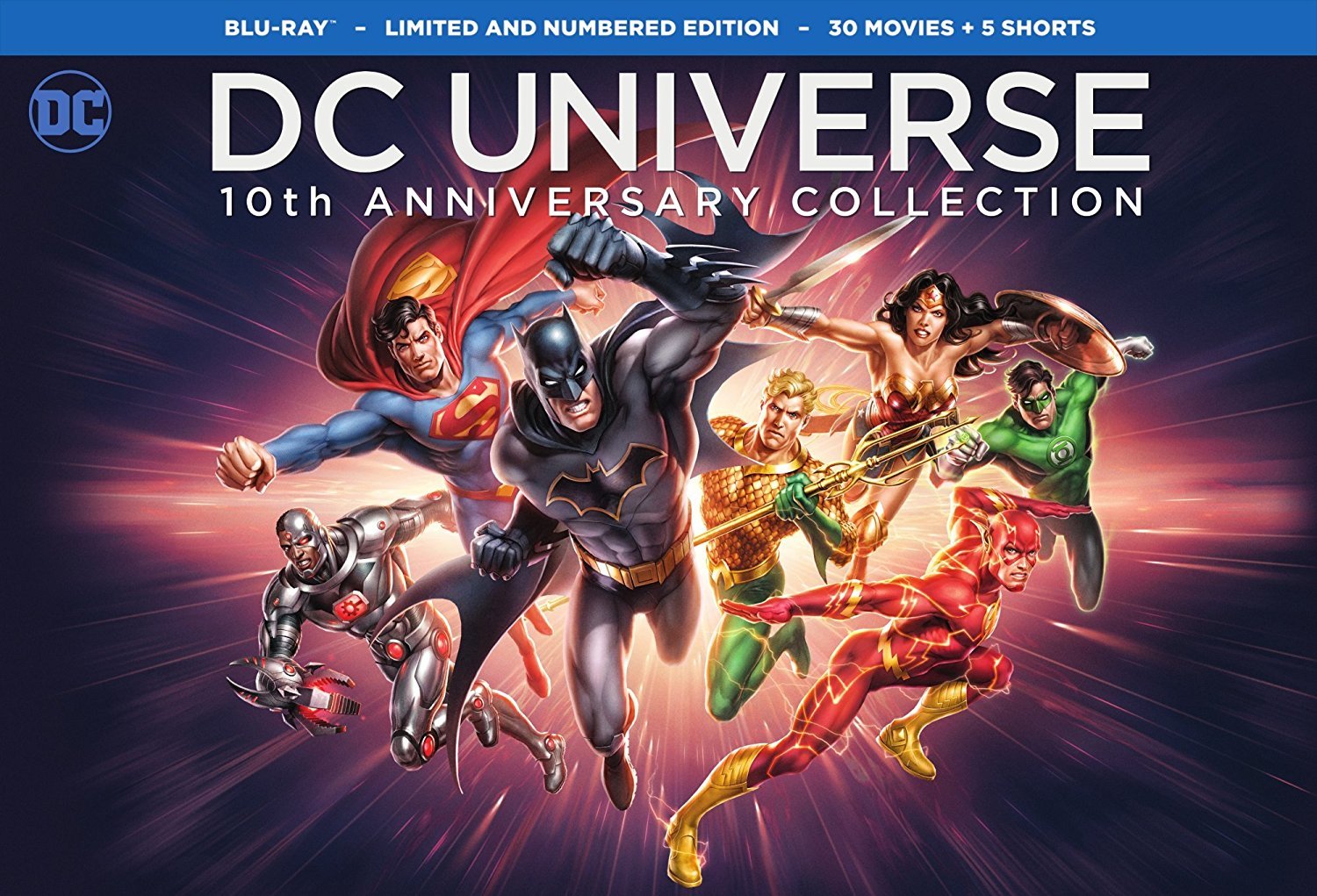 Dc Universe Original Movies 10th Anniversary Blu Ray Collection