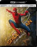 Spider-Man: Homecoming 4K + 3D (Blu-ray Movie)