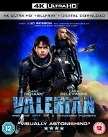 Valerian and the City of a Thousand Planets 4K (Blu-ray Movie)