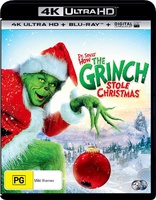 Dr. Seuss' How the Grinch Stole Christmas 4K (Blu-ray Movie)