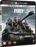 Fury 4K (Blu-ray Movie)