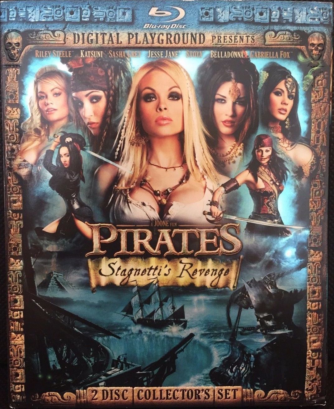 Pirates Ii Stagnettis Revenge 2 Disc Collectors Set Blu Ray