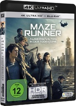 Maze Runner: The Death Cure 4K (Blu-ray Movie), temporary cover art