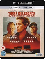 Three Billboards Outside Ebbing Missouri 4K (Blu-ray Movie)