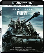 Fury 4K (Blu-ray Movie)