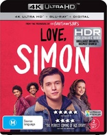 Love, Simon 4K (Blu-ray Movie)