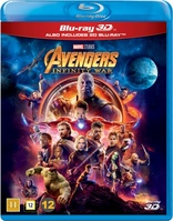 Avengers: Infinity War 3D (Blu-ray Movie), temporary cover art