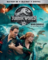 Jurassic World: Fallen Kingdom 3D (Blu-ray Movie)