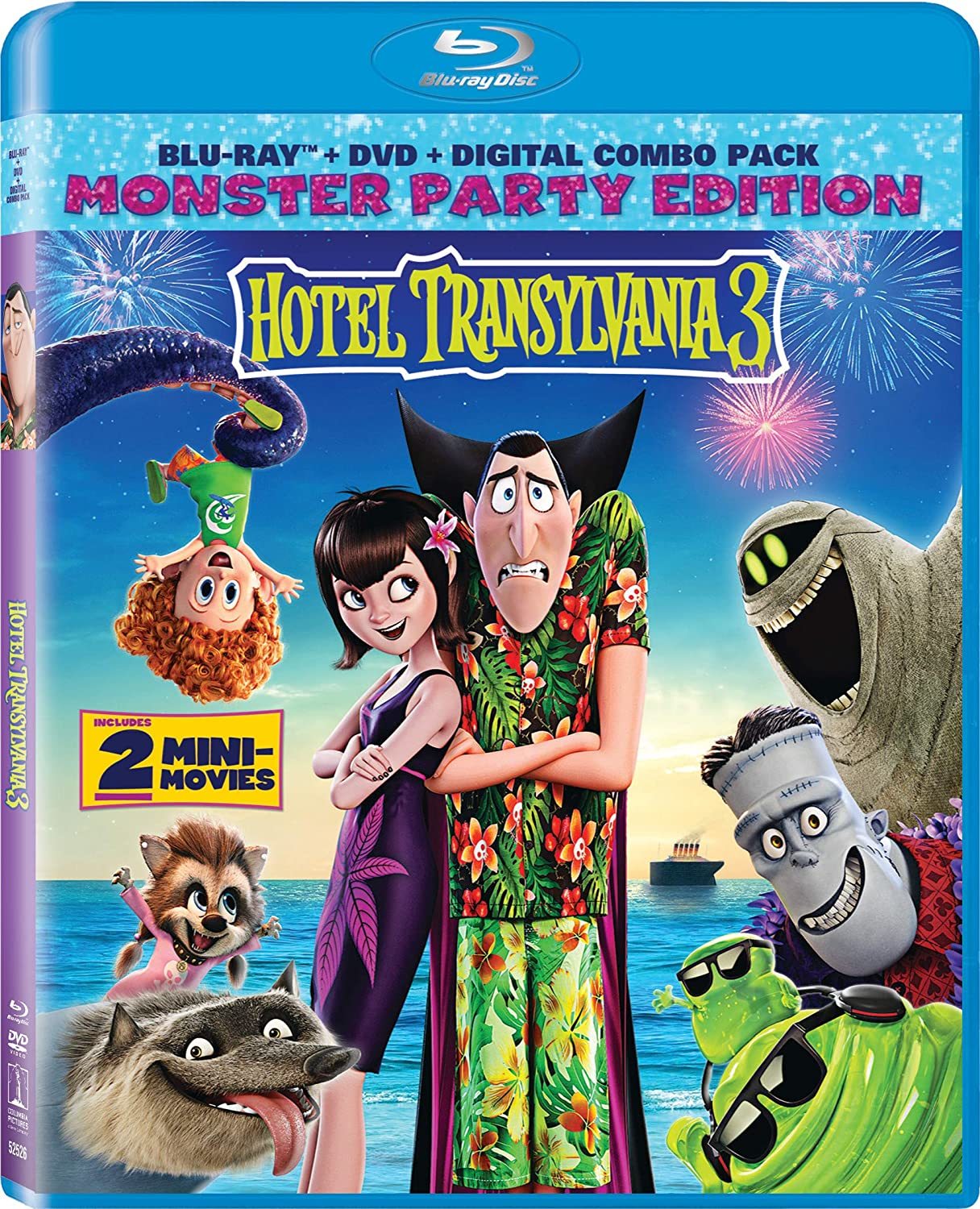 hotel - Hotel Transylvania 3: Summer Vacation (2018) Hotel Transilvania 3: Unas Vacaciones Monstruosas (2018) [AC3 5.1 + SUP] [Blu Ray-Rip] 209940_front