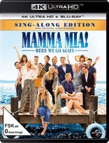 Mamma Mia! Here We Go Again 4K (Blu-ray Movie)