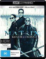 The Matrix Revolutions 4K (Blu-ray Movie)