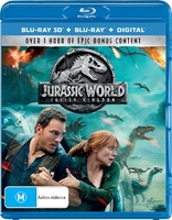 Jurassic World: Fallen Kingdom 3D (Blu-ray Movie)