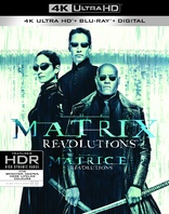 The Matrix Revolutions 4K (Blu-ray Movie)