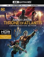 Justice League: Throne of Atlantis 4K (Blu-ray Movie)