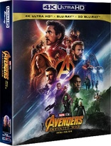 Avengers: Infinity War 4K + 3D (Blu-ray Movie)