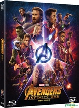 Avengers: Infinity War 3D (Blu-ray Movie)