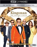 Kingsman: The Golden Circle 4K (Blu-ray Movie)