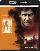 Patriot Games 4K (Blu-ray Movie)