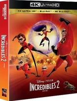 Incredibles 2 4K + 3D (Blu-ray Movie)