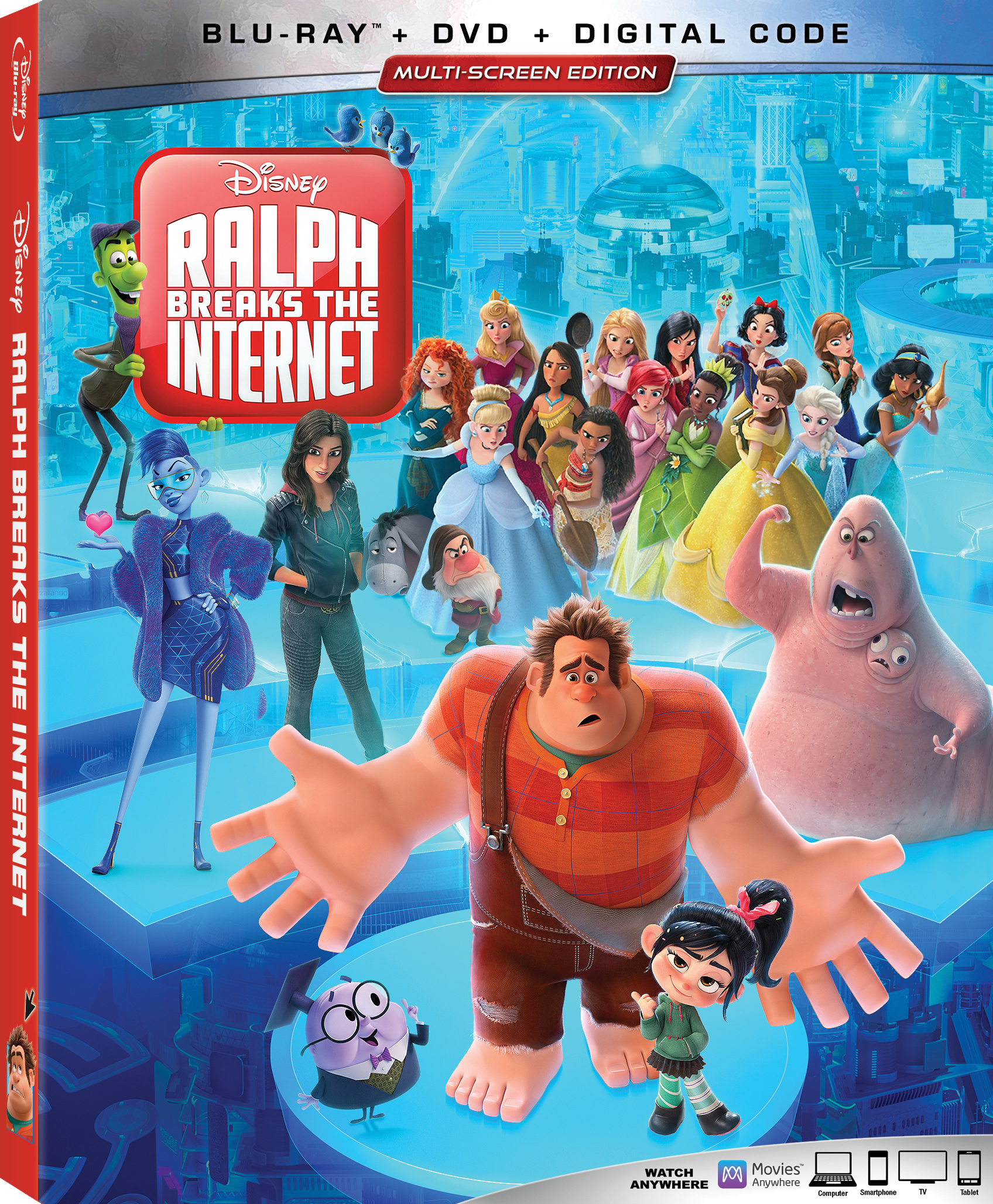 ralph - Ralph Breaks the Internet (2018) Ralph Rompe Internet (2018) [AC3 5.1 + SUP] [Blu Ray-Rip] [GOOGLEDRIVE*] 226589_front
