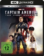 Captain America: The First Avenger 4K (Blu-ray Movie), temporary cover art