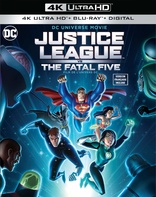 Justice League vs The Fatal Five 4K (Blu-ray Movie)