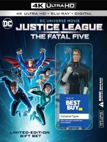 Justice League vs The Fatal Five 4K (Blu-ray Movie)