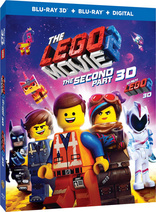 The LEGO Movie 2: The Second Part 3D (Blu-ray Movie), temporary cover art