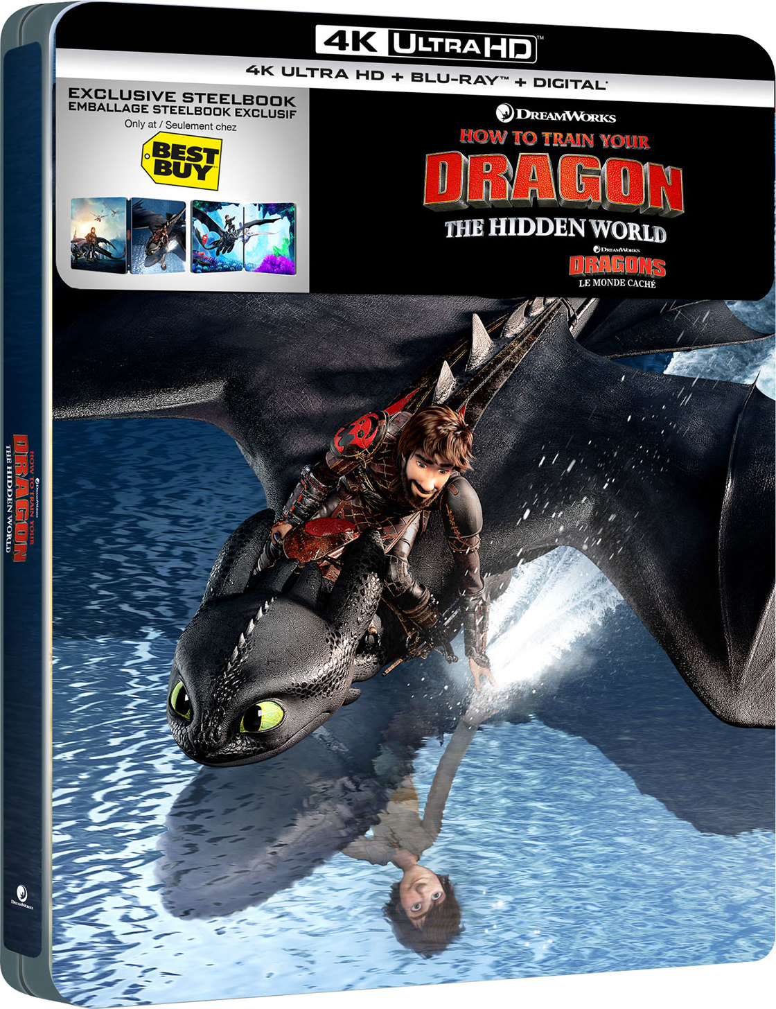 How To Train Your Dragon The Hidden World 4k Blu Ray Canada